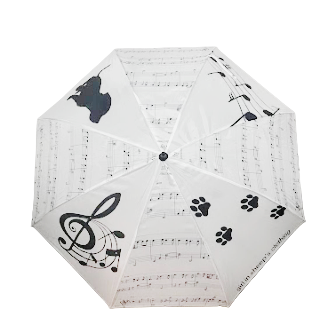 Piano Puppy Umbrella