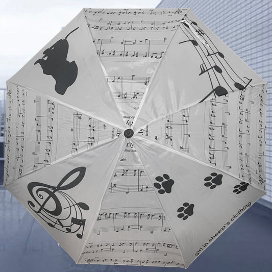 piano puppy umbrella